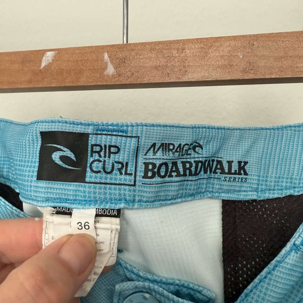 Rip Curl Blue Men's Board Shorts - Picture 3 of 8